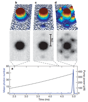 Dicke quantum phase transition with a superfluid gas in an optical cavity