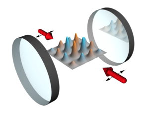 Formation of a Spin Texture in a Quantum Gas Coupled to a Cavity